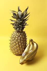Kaylachobotiuk Golden Fruit Kreativ Kunst Palmen