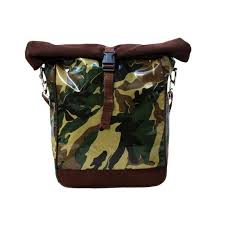 Die Camouflage Fahrradtasche Ist Eine Einseitige Abnehmbare Tasche Die Man Auch Als Umhangetasche Verwenden Kann Sie Ist Wasserdich Bags Pannier Bicycle Bag