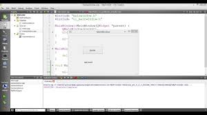 How To Create First Qt Gui Widget Application In C Using Qt Creator Youtube