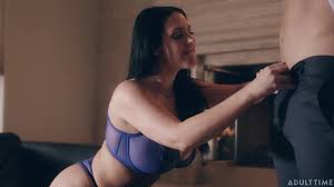 Angela White backstage nipple slip during selfie