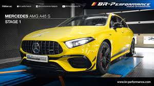 Mercedes Amg A45 S Stage 1 By Br Performance Youtube