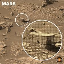 Mars rover curiosity image taken