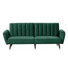 Contemporary retro style sofa in beige latte velvet. Sofas Retro Zum Verlieben Wayfair De