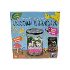 Although terrariums may look modern, they were invented in victorian times, when they were used to protect plants from london's polluted atmosphere or you can of course go and buy some gorgeous terrariums, but one of the greatest things about these beauties is that you can make your own out of. Grow And Decorate Your Own Unicorn Terrarium The Entertainer