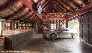 You have multiple design options to consider when including a vaulted ceiling with. How To Create A Man Cave Garage Man Garage Garage Design Luxury Garage