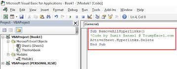 How do you turn off links in excel? How To Quickly Remove Hyperlinks From A Worksheet In Excel