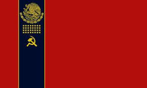 Mexcian Soviet Socialist Republic Flag By 3d4d Flag Art Republic Flag Unique Flags