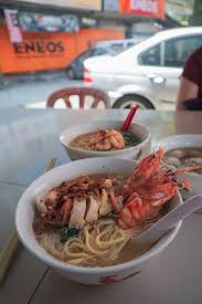 Hokkien prawn mee kedai makanan red leaf pudu. San Peng Prawn Mee Pudu Thokohmakan
