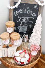 This hot chocolate bar is packed with fun elements that you can easily duplicate to create your own. Hot Chocolate Bar Ideas Clean And Scentsible