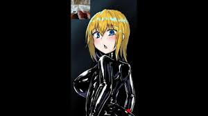 Cumming on Latex Anime Girl: Comic Cartoon Porn