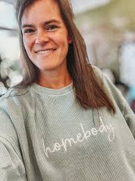 Homebody Cord Sweatshirt