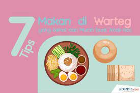 Seluruh rakyat indonesia pasti mengenal tempe dan pernah makan tempe. Infografik 7 Tips Makan Sehat Dan Murah Di Warteg
