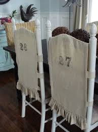 Linen Covers On Chair Backs Burlap Chair Covers Chair Back Covers Slipcovers For Chairs