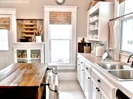 eclectic house tour farmhouse kitchen