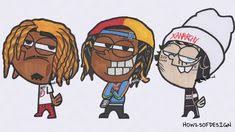 Select from premium nba youngboy of the highest quality. Draw Rappers As Cartoons Blueface Juice Wrld Rich The Kid S1 Ep5 Cute766