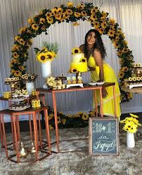 Pin By Dayanara Gonzalez On Aniversarios Sunflower Birthday Parties Sunflower Party Sunflower Party Themes