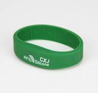 Pulseiras de controle de acesso RFID de borracha OEM ...