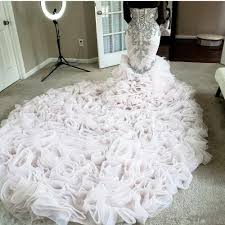 Unsere brautkleider können ihre hochzeit in ein königliches ereignis verwandeln und die königin ihrer wir nehmen einen neuen ansatz für das elegante, immer klassische brautkleider. South African Grossen Perlen Hochzeit Kleider Tiered Rocke Lange Brautkleider Lace Up Vintage Meerjungfrau Hochzeit Kleid 20 Off