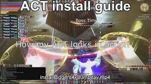 Cactbot is an act overlay that provides raiding tools for final fantasy xiv. Ffxiv Act Guide With Timeline And Overlay Install Youtube