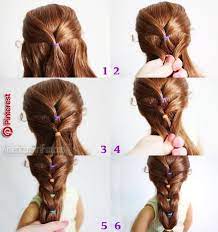 Doll Hairstyle Rainbow French Ponytail Americangirlfan The Temperature Around Here Been Gr American Girl Doll Hairstyles Hair Styles Little Girl Hairstyles