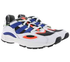 Die herrenschuhe von adidas sind so vielfältig wie die marke selbst. Adidas Originals Retro Schuhe Komfortable Herren 90s Sneaker Lxcon 94 Weiss Blau