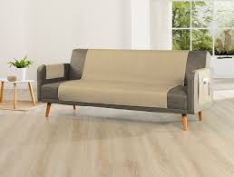 Ein sofaüberwurf ist schutz und zierde zugleich. Lea Living Sofauberwurf 3 Sitzer Farbe Taupe Von Real Ansehen