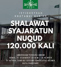Selain Istighotsah Dan Khotamul Qur An Nu Parepare Amalkan Shalawat Syajaratun Nuqud Pijar News