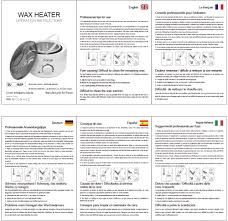 How to choose the best wax warmer? Ifanze Wax Warmer Wax Heater With 4 X 100 G Wax Beads For Hair Removal Complete Wax Hair Removal Set Painless Quick And Easy Amazon De Health Personal Care