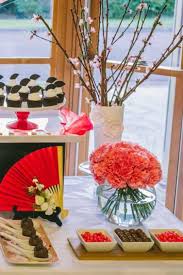 Japanese Birthday Party Planning Ideas Supplies Idea Ombre Cake Decor Japanese Party Asian Party Themes Japanese Theme Parties