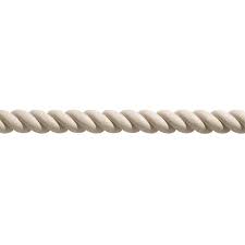 11 16 In X 8 Ft White Hard Unfinished Chair Rail Moulding Lowes Com Chair Rail Chair Rail Moulding Rope Chair
