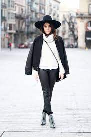 5 Black And White Winter Looks To Try Now Trendy Fall Outfits Winter Fashion Outfits Winter Looks