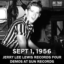 September 1, 1956 19 year old Jerry Lee Lewis arrives at Sun Records hoping for an audition, only to find that owner Sam Phillips is on vacation in Florida. Producer and engineer