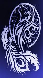 Wolf Dream Catcher Wolf Tattoos Tribal Wolf Tattoo Wolf Artwork