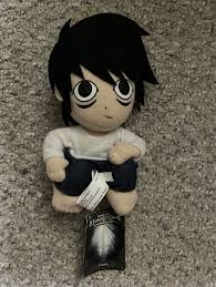 Great Eastern Shonen Jump -Death Notes L, Ryuzaki- Anime Stuffed Plush w  Tags