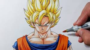Goku is a male character in the manga dragon ball z. How To Draw Goku Super Saiyan Step By Step Tutorial Youtube