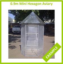 Steelchief offers a range of customisation options for your bird aviary. A007 0 9m Mini Hexagon Aviary Mesh For Birds