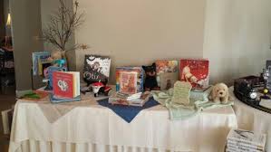 Children S Book Theme Baby Shower Book Display Table Baby Shower Themes Baby Shower Book Book Themes