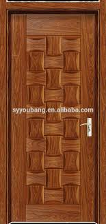Simple Nature Teak Wood Main Door Designs Melamine Skin Door Models Ybds015 1 Front Door Design Wood Wooden Main Door Design Door Design Wood