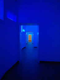 Every Shade Of Blue White Is The Color Rooms Lit With Different Shades Of Blue Light Room Lights Light And Space Shades Of Blue