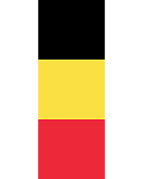 Immagine attuale della bandiera del belgio con una storia della bandiera e informazioni sul paese belgio. Bandiere Belgio