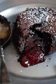Easy Strawberry Gluten Free Chocolate Lava Cakes For Two