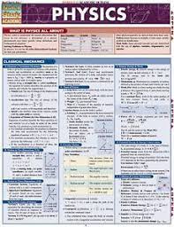 Details About Physics Quick Study Academic Qucik Study Academic By Barcharts Inc