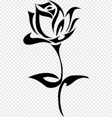 1 review of the black rose tattoo parlour really loved my tattoo. Flowers By Tribal Rose Tattoo Tribe Tattoo Rose White And Black Rose Graphic Art Ink Leaf Png Pngegg
