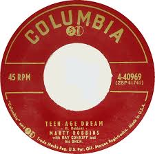 45cat - Marty Robbins - Please Don't Blame Me / Teen-Age Dream - Columbia - USA - 4-40969
