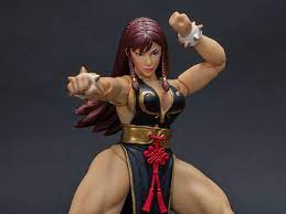Eastern lady's loincloth / togi, far eastern beauty's boots. Street Fighter V Chun Li Arcade Edition 1 12 Scale Nycc 2018 Exclusive Figure