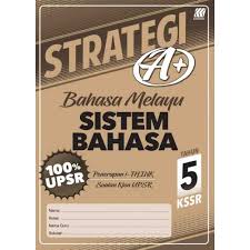 Title slide of lembaran kerja bahasa melayu tahun 2. Tahun 5 Strategi A Bahasa Melayu Sistem Bahasa