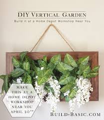 Get inspired now to create your own vertical garden. Home Depot Virtual Party Vertical Succulent Garden Build Basic