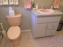 pink bathroom restoration