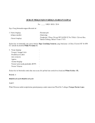 5 contoh surat kontrak singkat dan sederhana. Doc Surat Perjanjian Kerja Harian Lepas No Baja Gemilang Semesta Academia Edu