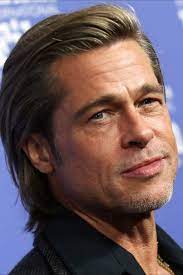 How To Master Brad Pitt S Hollywood Sweep Haircut Brad Pitt Long Hair Brad Pitt Hair Brad Pitt Haircut